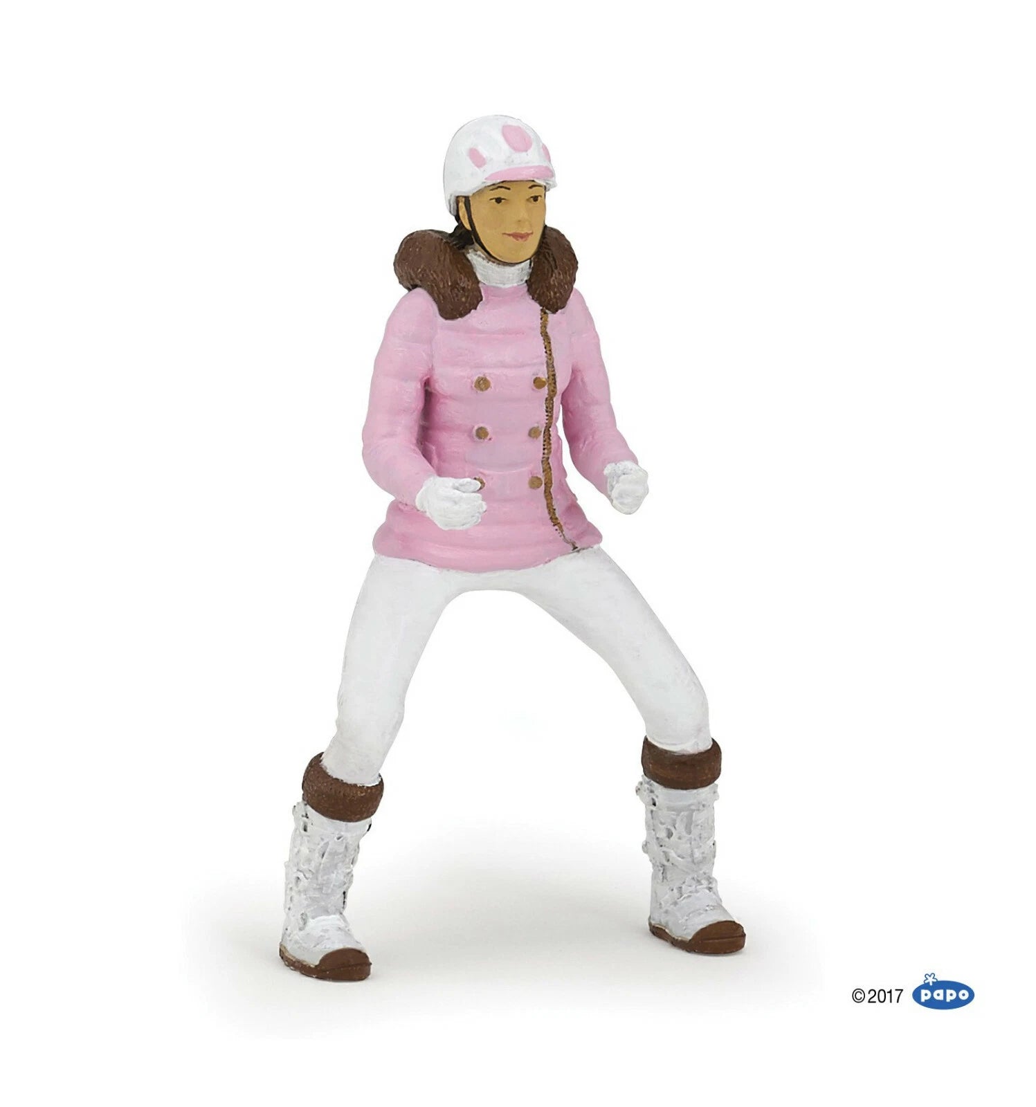 PAPO 52011 WINTER RIDING GIRL
