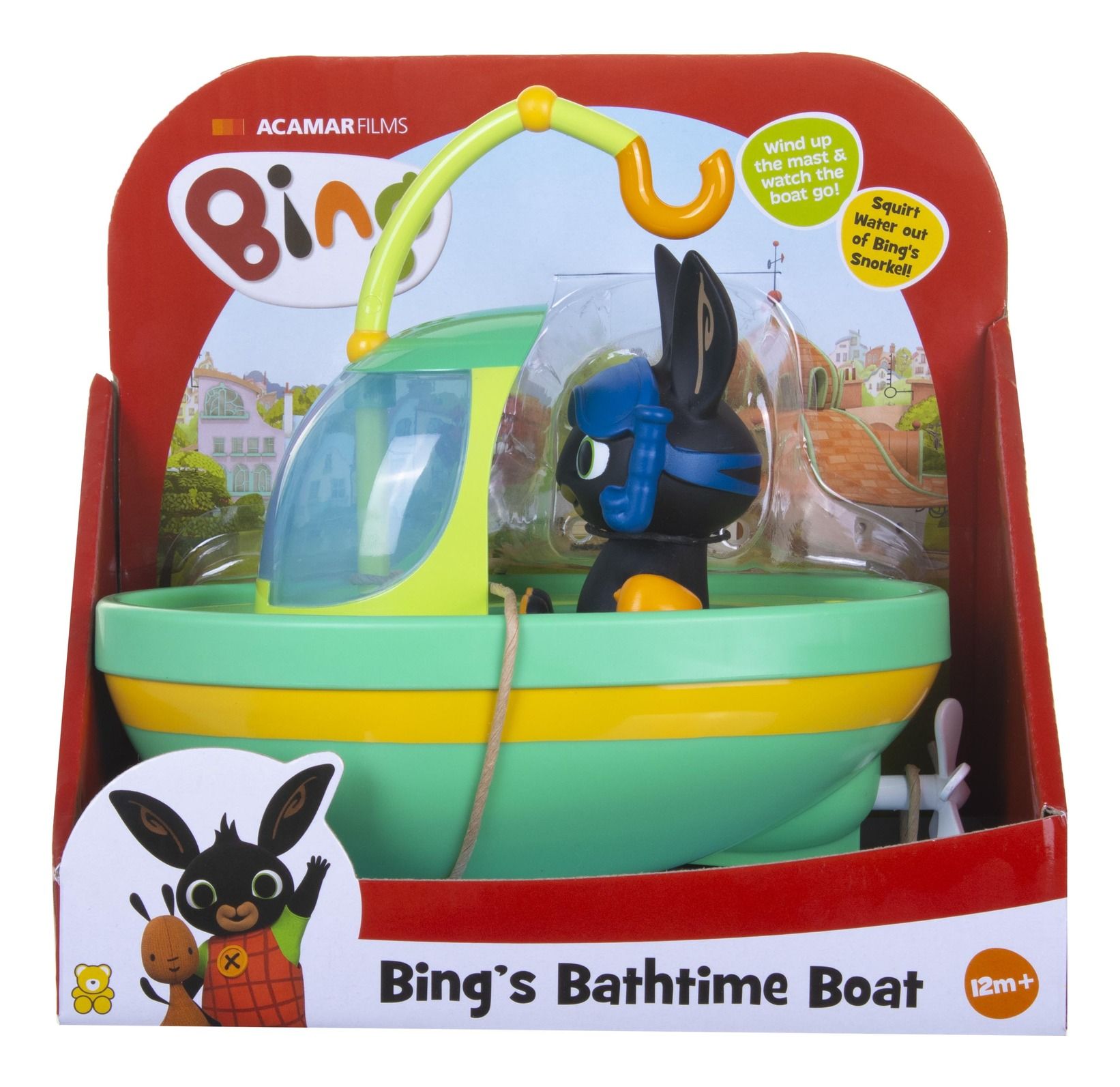 GOLDEN BEAR 3581 BINGS WIND UP BATHTIME BOAT