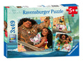 RAVENSBURGER DISNEY MOANA 2 3X49PCS PUZZLE