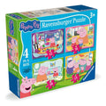 RAVENSBURGER 04104 PEPPA PIG 4 IN A BOX JIGSAW PUZZLES
