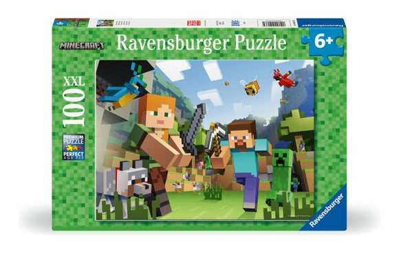 RAVENSBURGER MINECRAFT 100XXL PIECE JIGSAW PUZZLE
