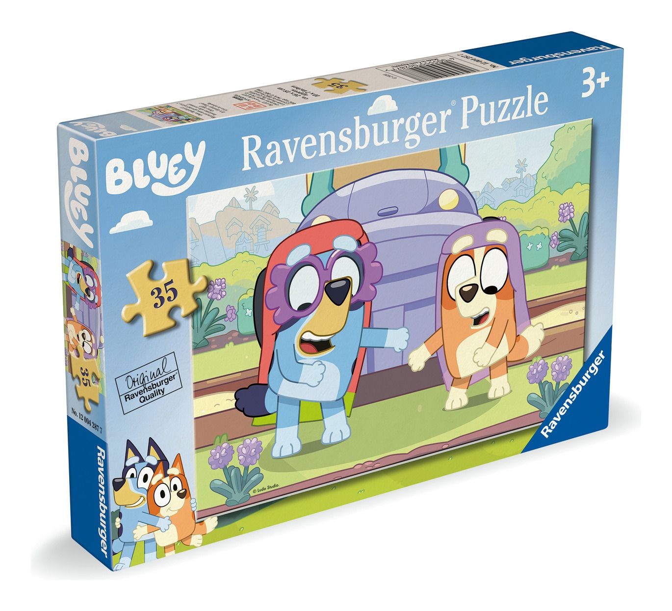 RAVENSBURGER 04287 BLUEY TIME TO PLAY GRANNIES 35 PIECE PUZZLE