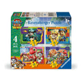 RAVENSBURGER 04365 PAW PATROL THE DINO MOVIE 4 IN A BOX PUZZLE