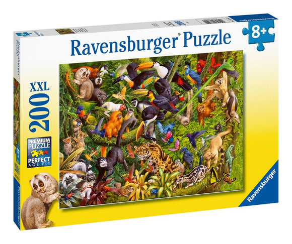 RAVENSBURGER 13351 MARVELLOUS MENAGERIE 200PCS XXL PIECE JIGSAW PUZZLE