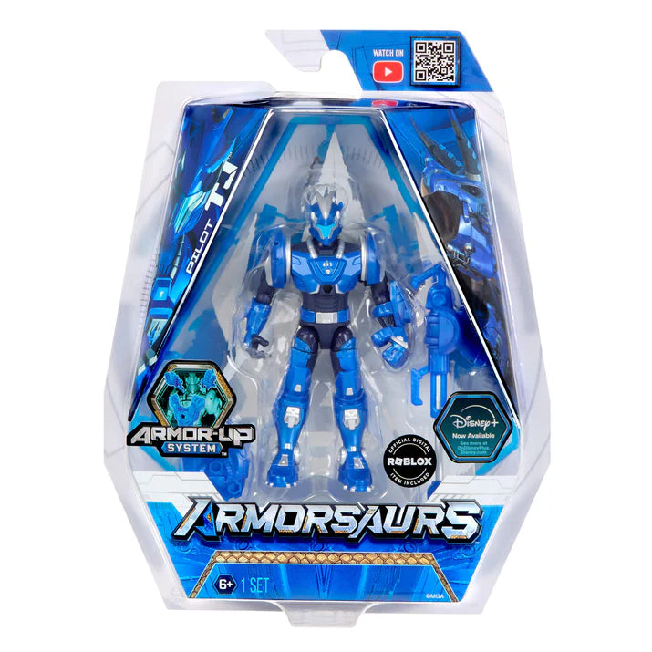 ARMORSAURS 552413 BLUE TRICERATOPS PILOT TJ