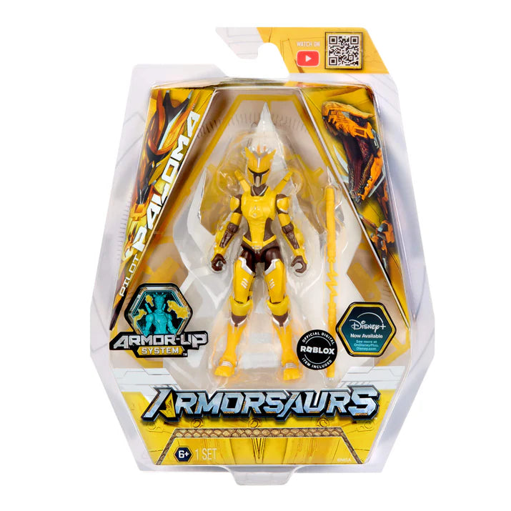 ARMORSAURS 552444 YELLOW RAPTOR PILOT PALOMA SILVA