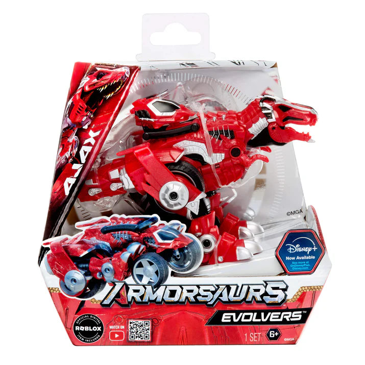 ARMORSAURS 564553 AJAX RED EVOLVERS