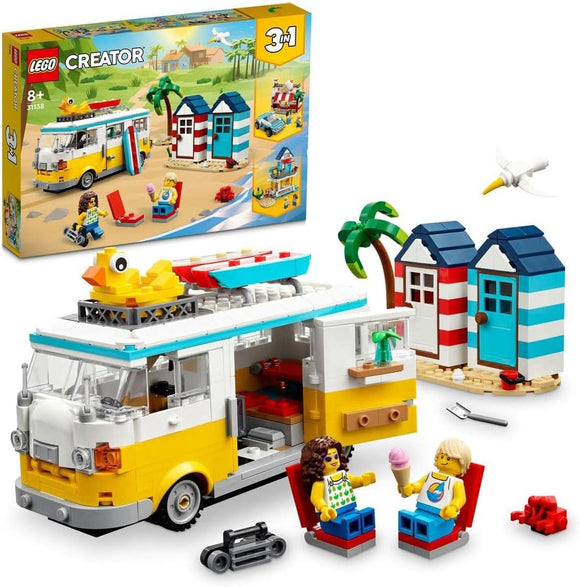 LEGO 31138 CREATOR 3 IN 1 BEACH CAMPER VAN