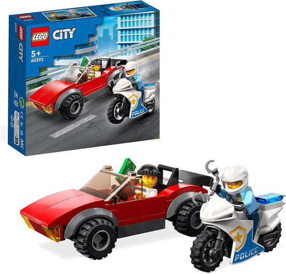 LEGO 60392 CITY POLICE BIKE CAR CHASE
