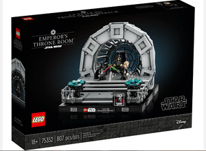 LEGO 75352 STAR WARS EMPERORS THRONE ROOM DIORAMA