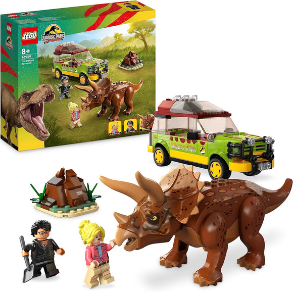 LEGO 76959 JURASSIC PARK TRICERATOPS RESEARCH