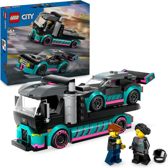 LEGO 60406 RACE CAR AND CAR CARRIER TRUCK