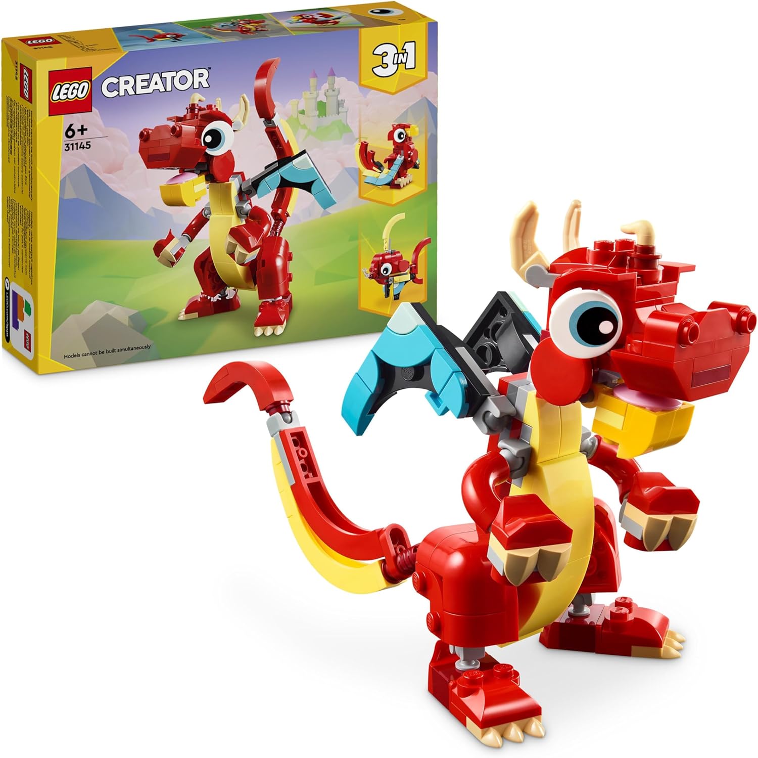 LEGO 31145 CREATOR 3 IN 1 RED DRAGON