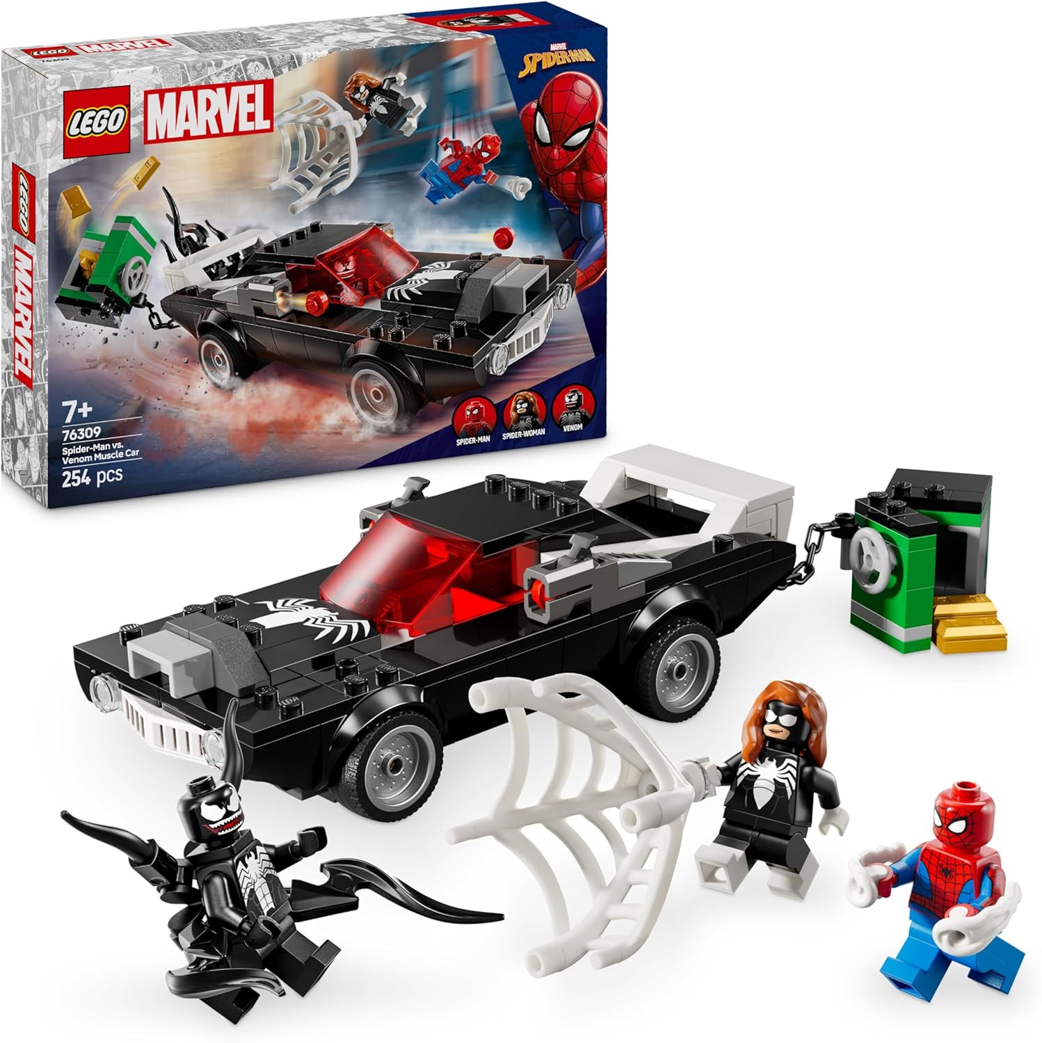 LEGO 76309 SPIDER-MAN VS VENOM MUSCLE CAR
