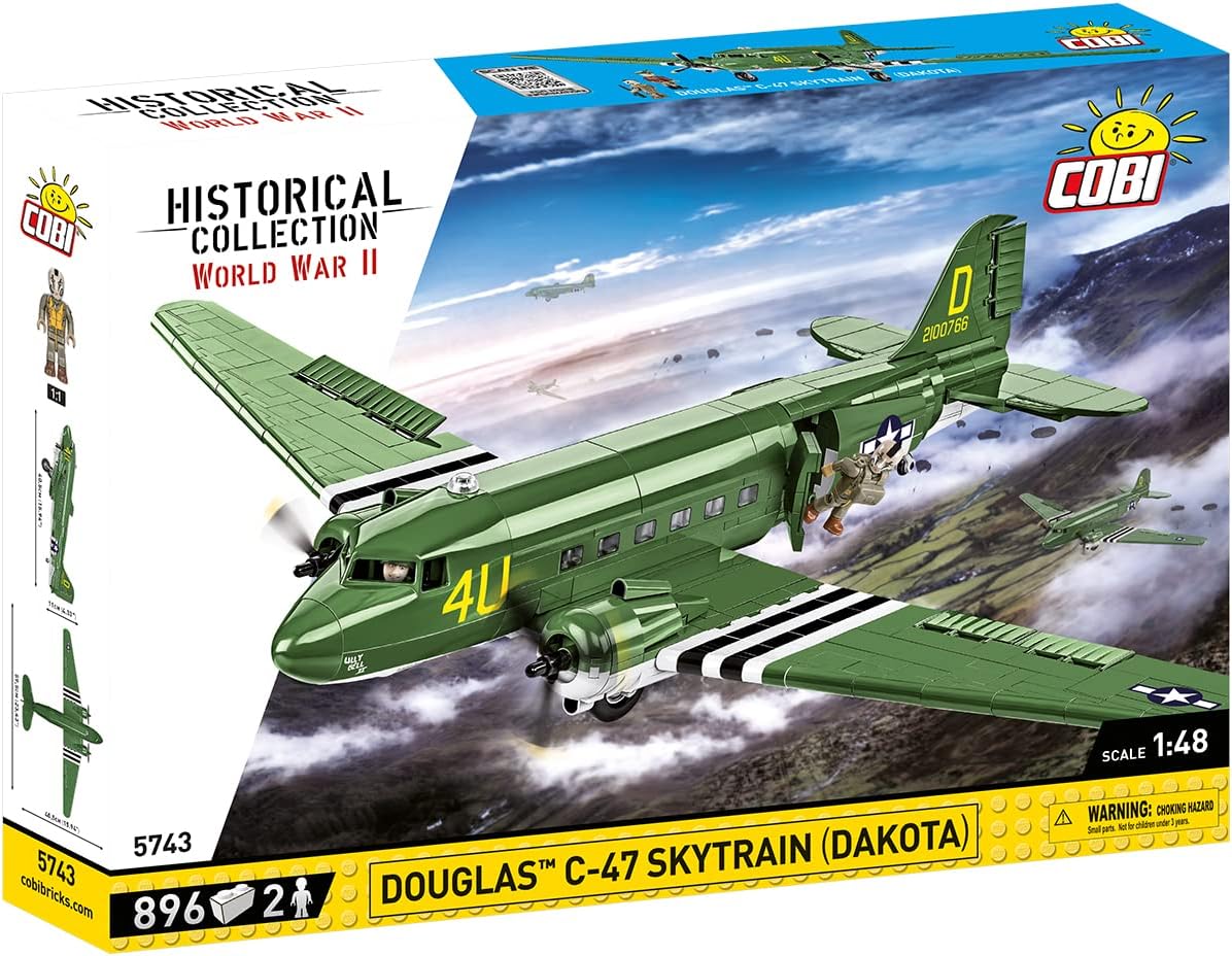 COBI 5743 DOUGLAS C-47 SKYTRAIN (DAKOTA)