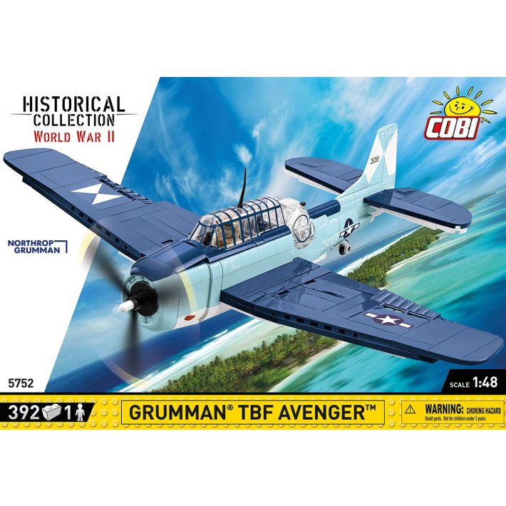 COBI 5752 GRUMMAN TBF AVENGER 1/48TH SCALE