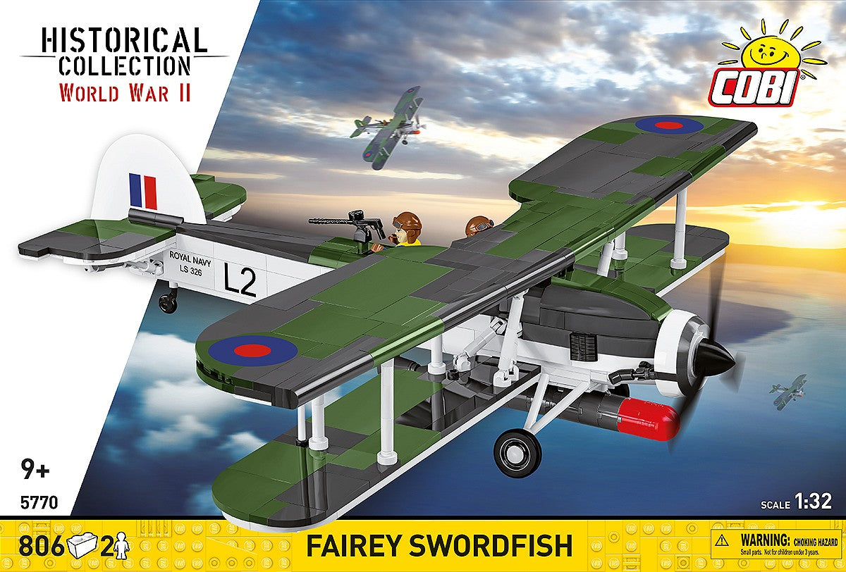 COBI 5770 FAIREY SWORDFISH 1/32 SCALE