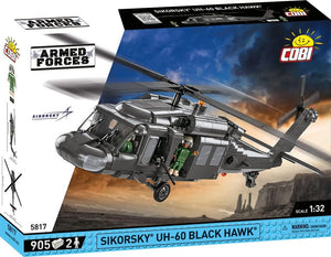 COBI 5817 SIKORSKY UH-60 BLACK HAWK HELICOPTER