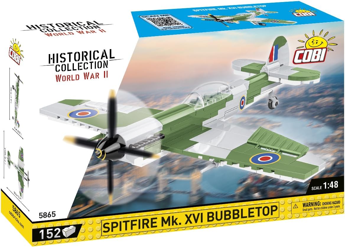 COBI 5865 SPITFIRE MK. XVI BUBBLETOP