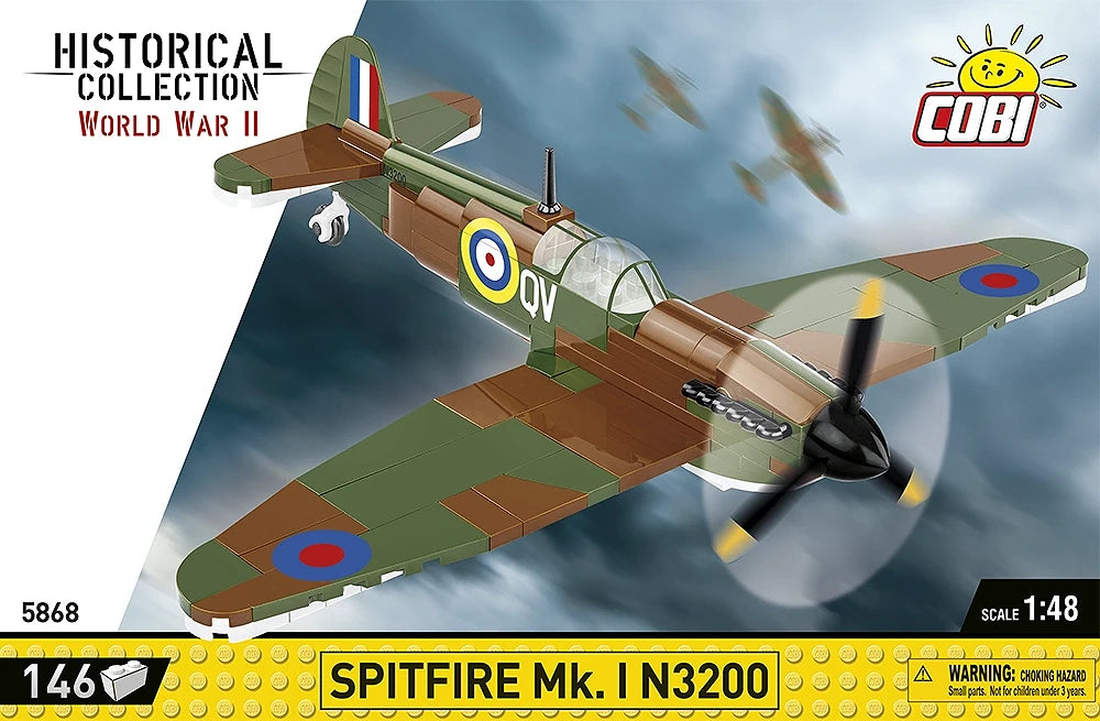 COBI 5868 SPITFIRE MK I N3200 1:48 SCALE