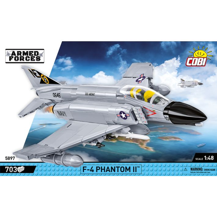 COBI 5897 F-4 PHANTOM II 1/48TH SCALE