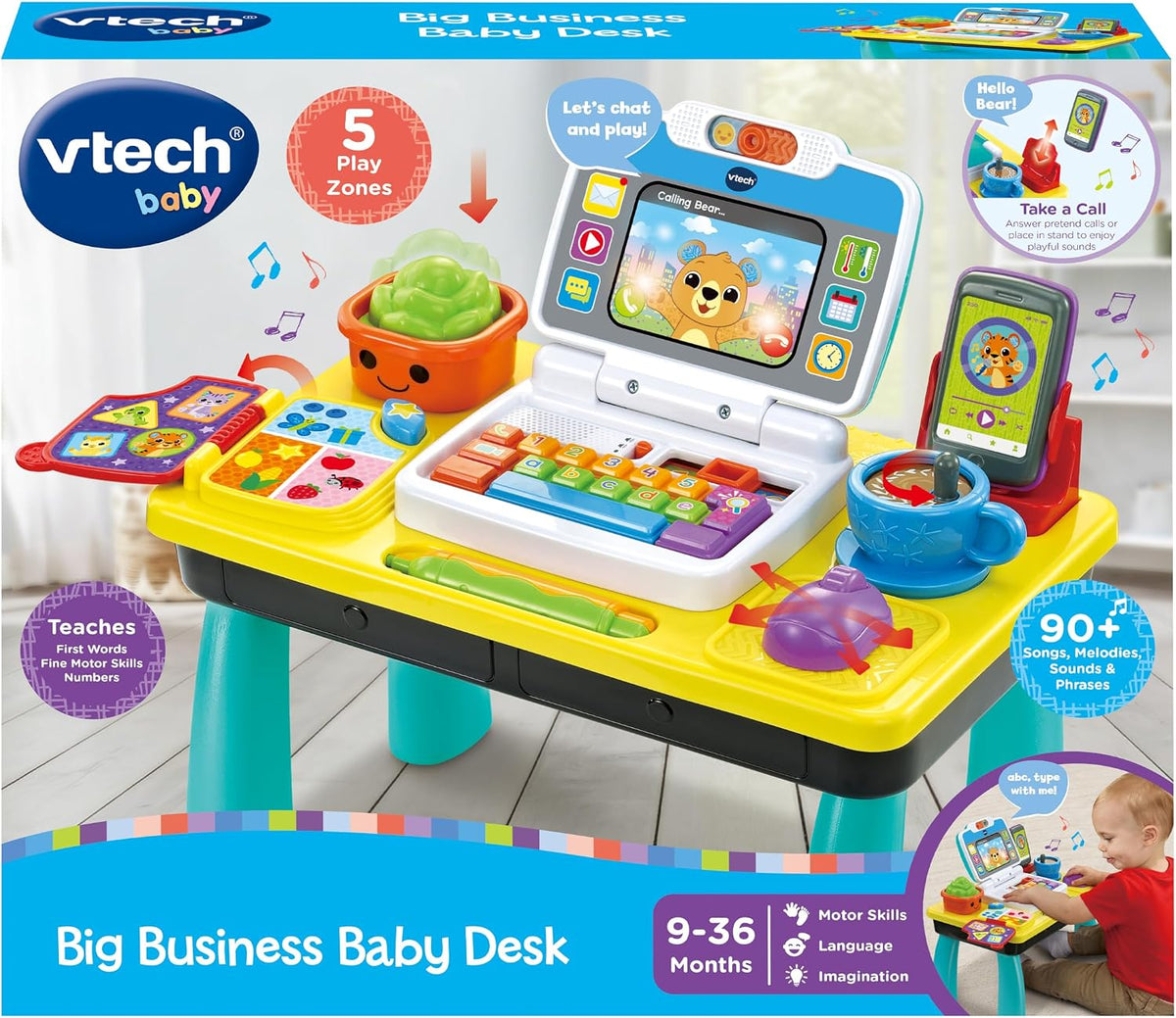 VTECH 593103 BIG BUSINESS BABY DESK