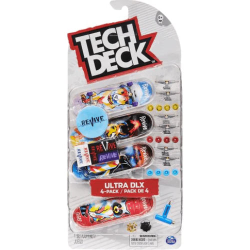 TECH DECK 6028815 4 PACK ASST DESIGNS RANDOM