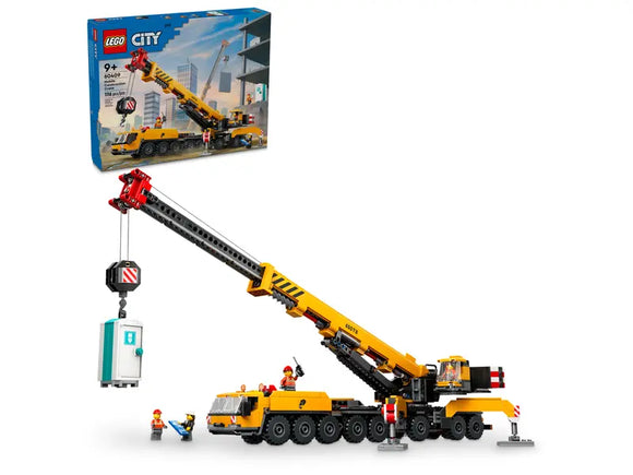 LEGO CITY 60409 CITY YELLOW MOBILE CONSTRUCTION CRANE