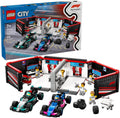 ** £15 OFF ** LEGO 60444 CITY FORMULA 1 GARAGE & MERCEDES-AMG & ALPINE CARS