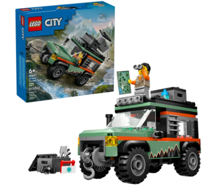LEGO CITY 60447 OFF-ROAD MOUNTAIN TRUCK