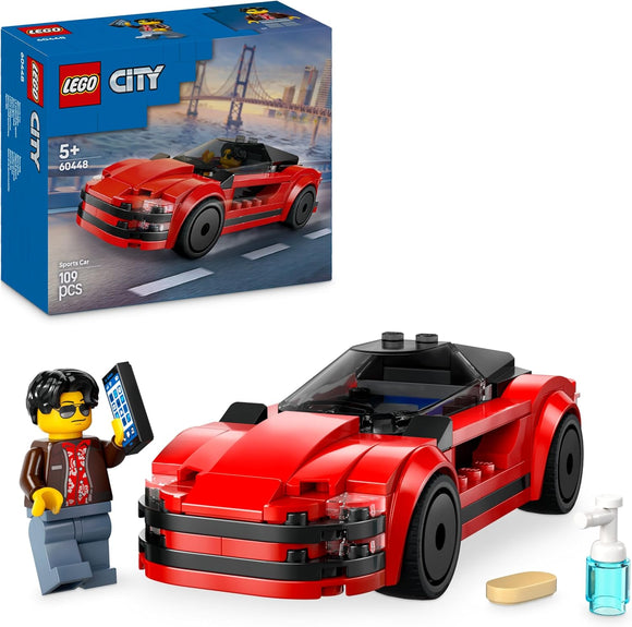 LEGO CITY 60448 CITY RED SPORTS CAR