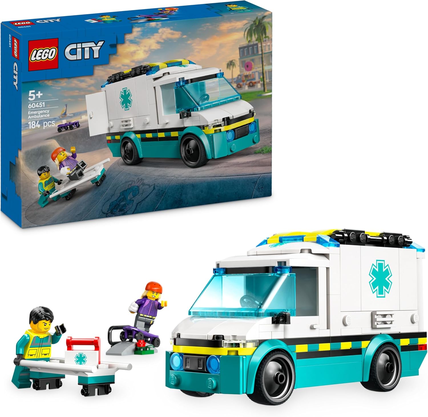 LEGO CITY 60451 EMERGENCY AMBULANCE