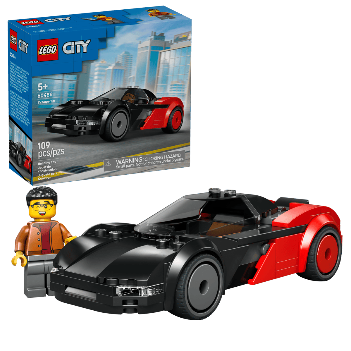 LEGO CITY 60486 EV SUPERCAR