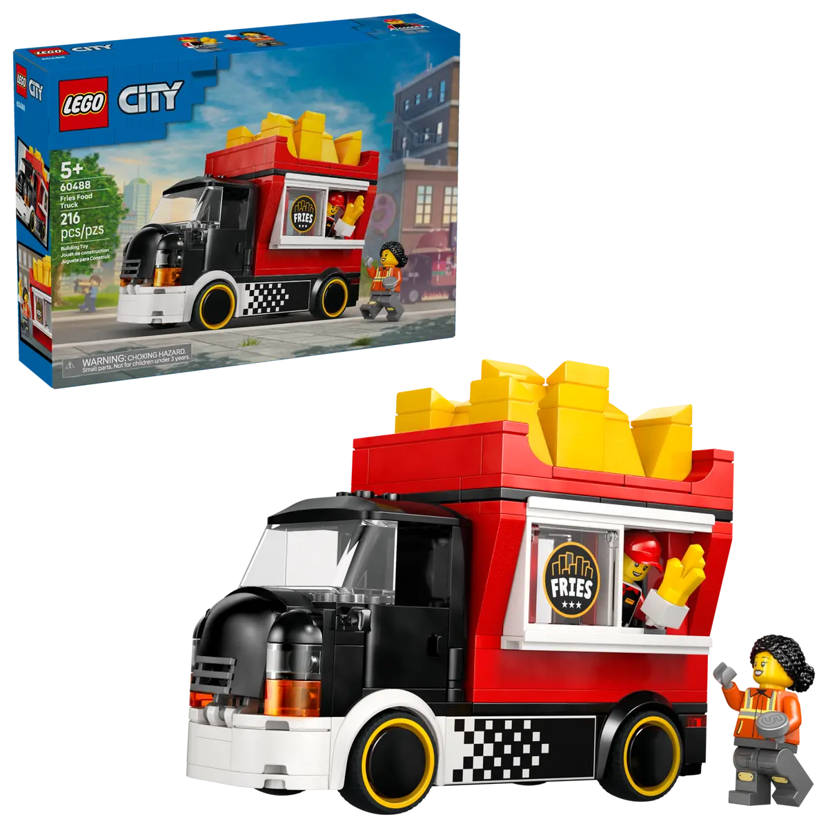 LEGO CITY 60488 FRIES FOOD TRUCK