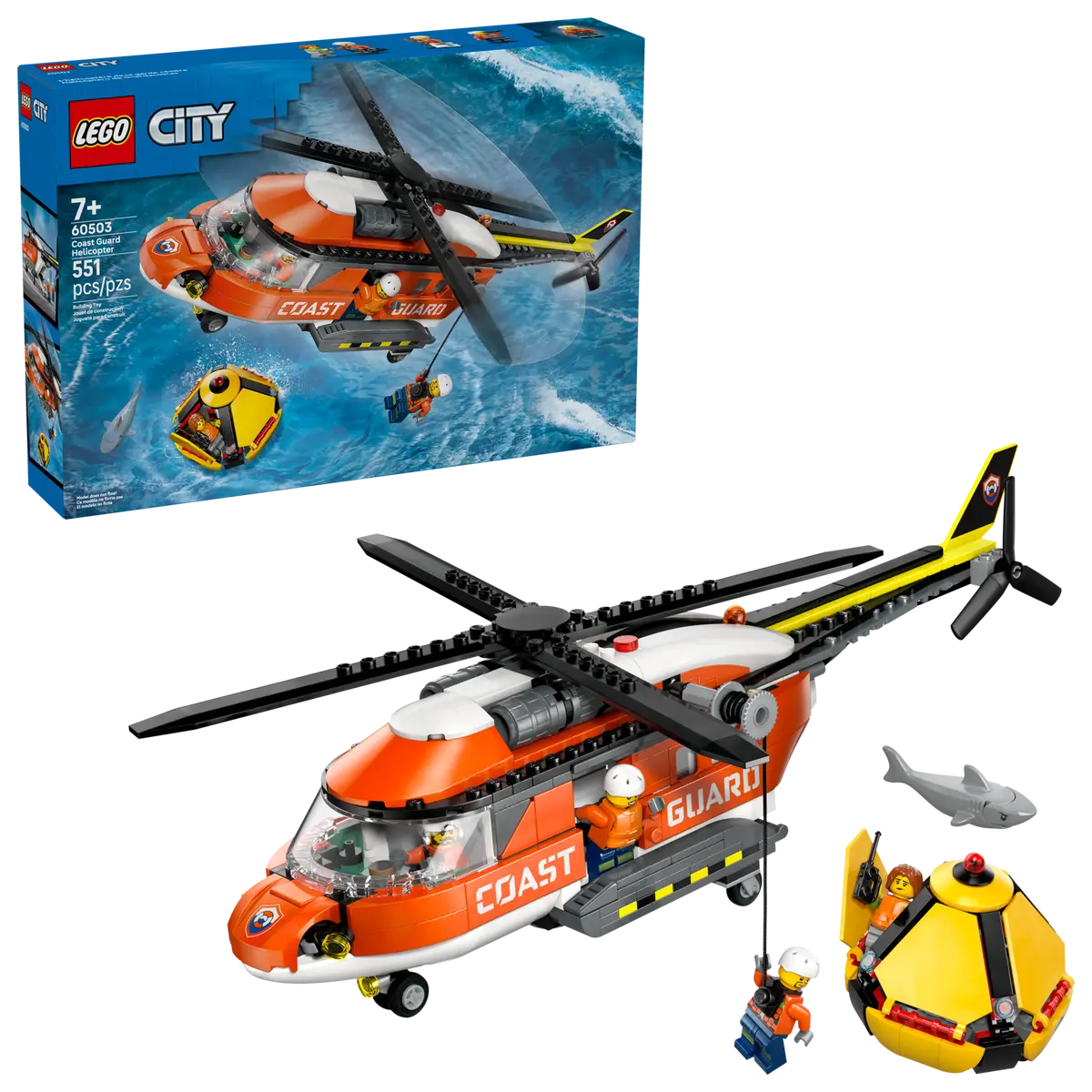 LEGO CITY 60503 COAST GUARD HELICOPTER