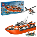 LEGO CITY 60504 COAST GUARD RESCUE BOAT & HELICOPTER