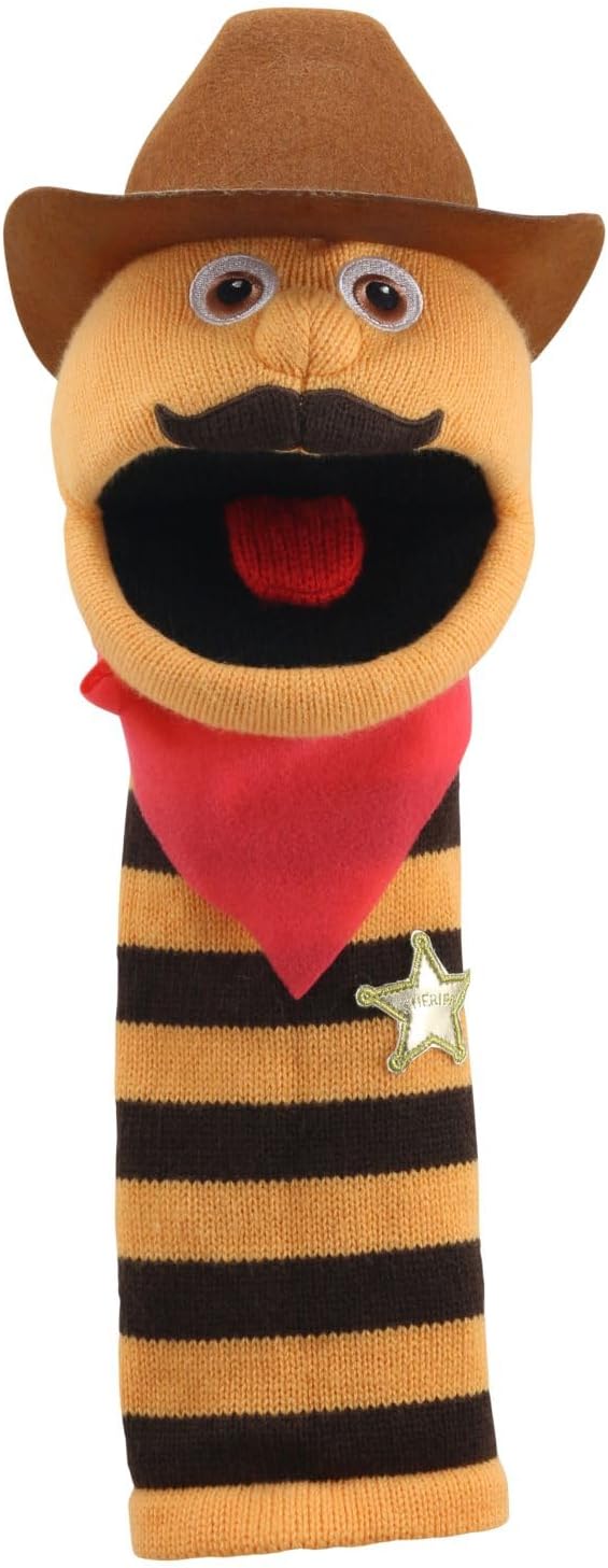 THE PUPPET COMPANY PC007038  HAND PUPPET COWBOY