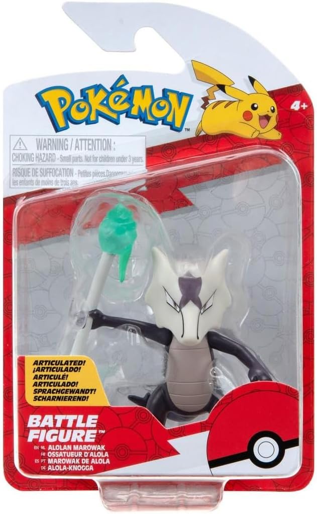 POKEMON PKW3016 BATTLE FIGURE ALOLAN MAROWAK