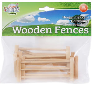 KIDS GLOBE 0667 WOODEN FENCES 6 PCS 1:32 SCALE