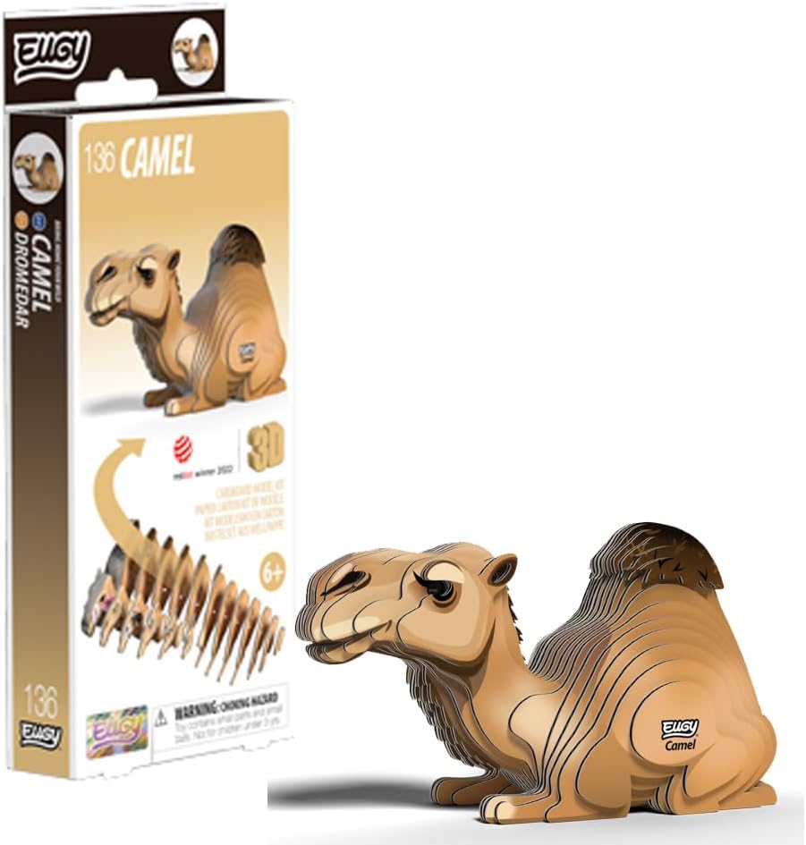 EUGY D5103 CAMEL 3D CARDBOARD MODEL KIT