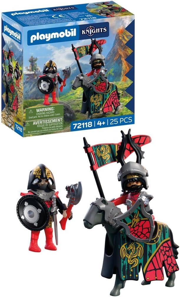 PLAYMOBIL 72118 KNIGHTS DRAGON KNIGHT LEADER