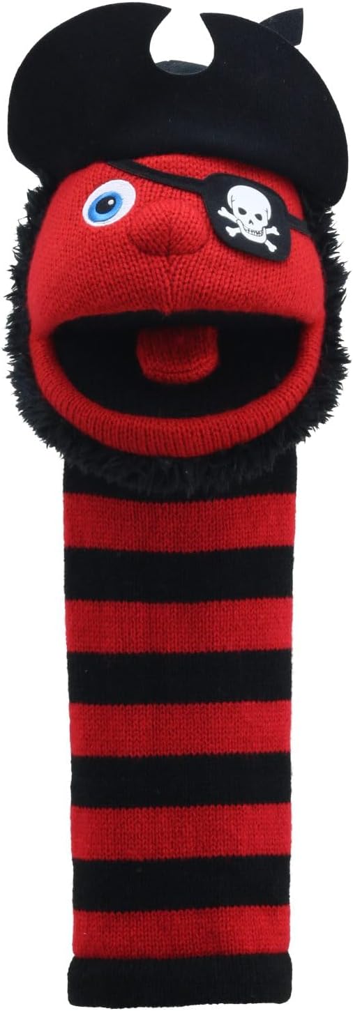 THE PUPPET COMPANY PC007037 SCALLYWAG PIRATE ECO SOCKETTE HAND PUPPET