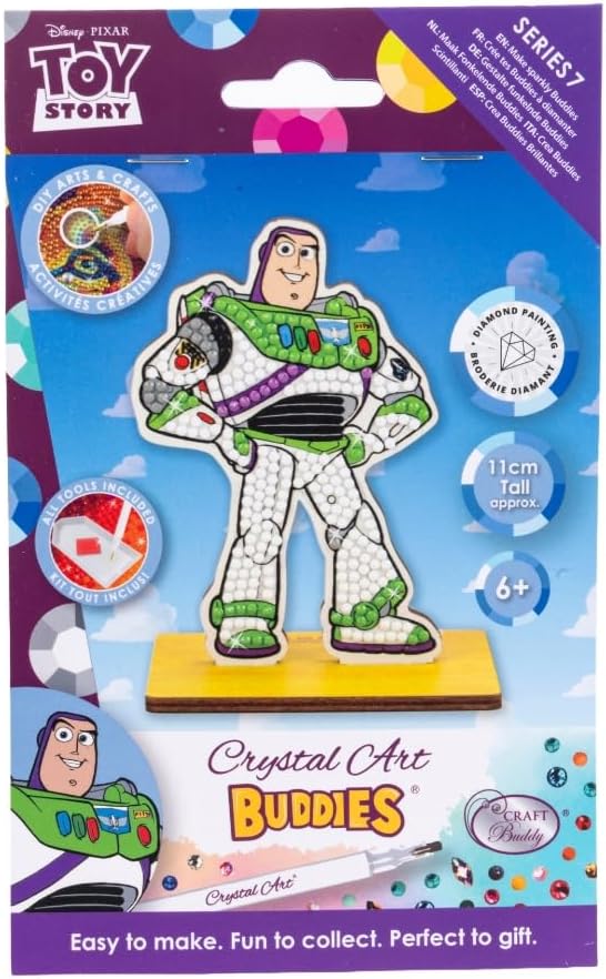 CRAFT BUDDY CAFGR-33DNY097 BUZZ LIGHTYEAR CRYSTAL ART BUDDIES