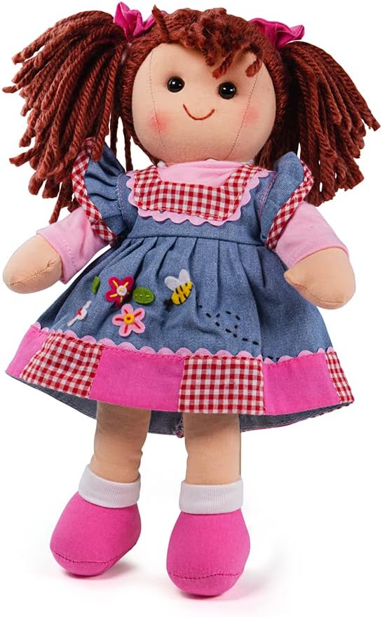 BIGJIGS BJD028 MEDIUM RAG DOLL MELODY