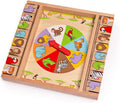 BIGJIGS BJ698 WOODEN ANIMAL SHUT THE BOX GAME
