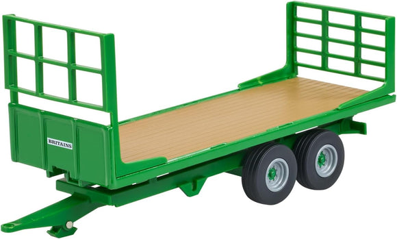 BRITAINS 43414 FLAT BED TRAILER 1/32 SCALE