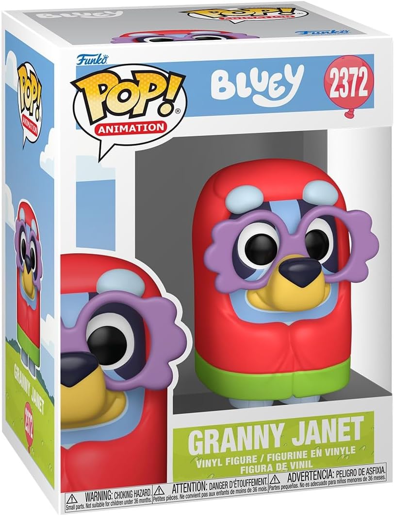 FUNKO POP! BLUEY GRANNY JANET 2372 VINYL FIGURE