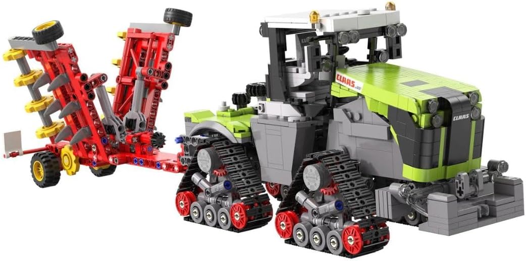Cada Bricks C65012W Claas Xerion 5000 Trac TS- 1336pcs 1:32 Scale