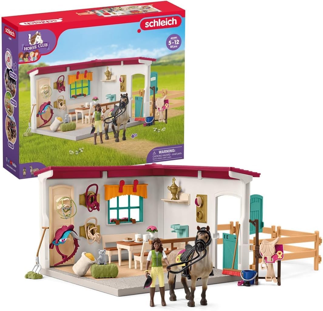 SCHLEICH 42591 HORSE CLUB TACK ROOM STABLE EXTENSION