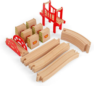 BIGJIGS BJT055 RAIL BRIDGE EXPANSION SET